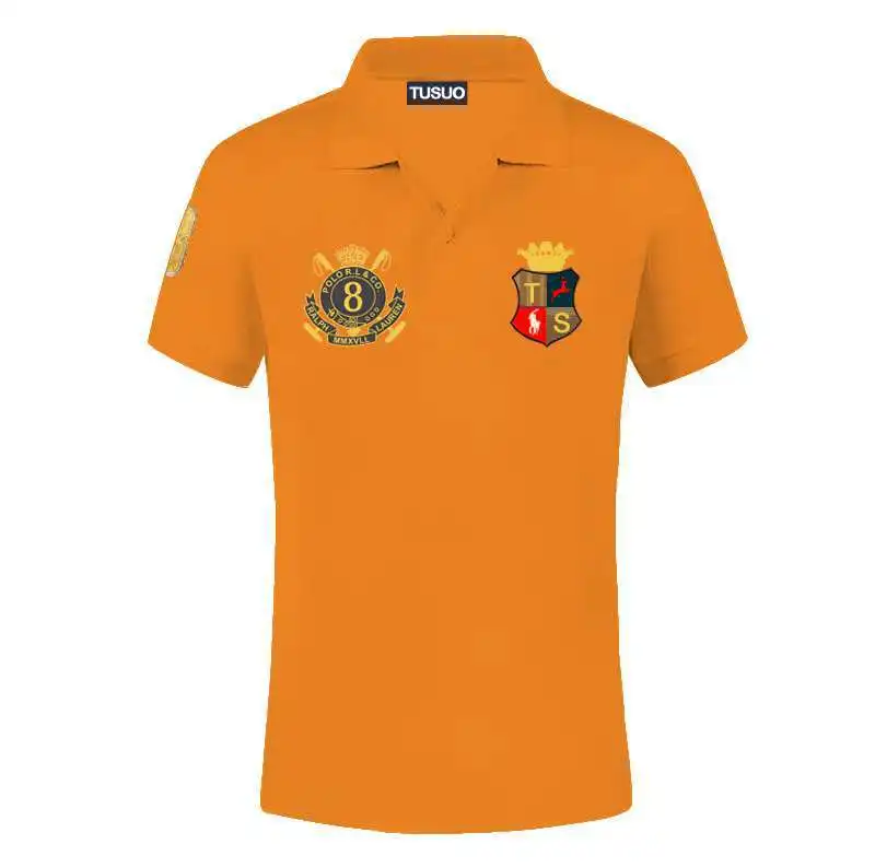 

2021 summer New Solid Color Polo Shirt Men Cotton Tops High Qulaity Plus Size S-5XL Breathable Polo