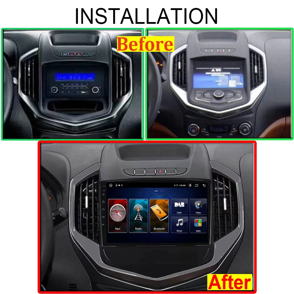 Автомобильный радиоприемник на Android 11 0 для Geely jgang GC6 2016 2017 2018 2019 видеоплеер