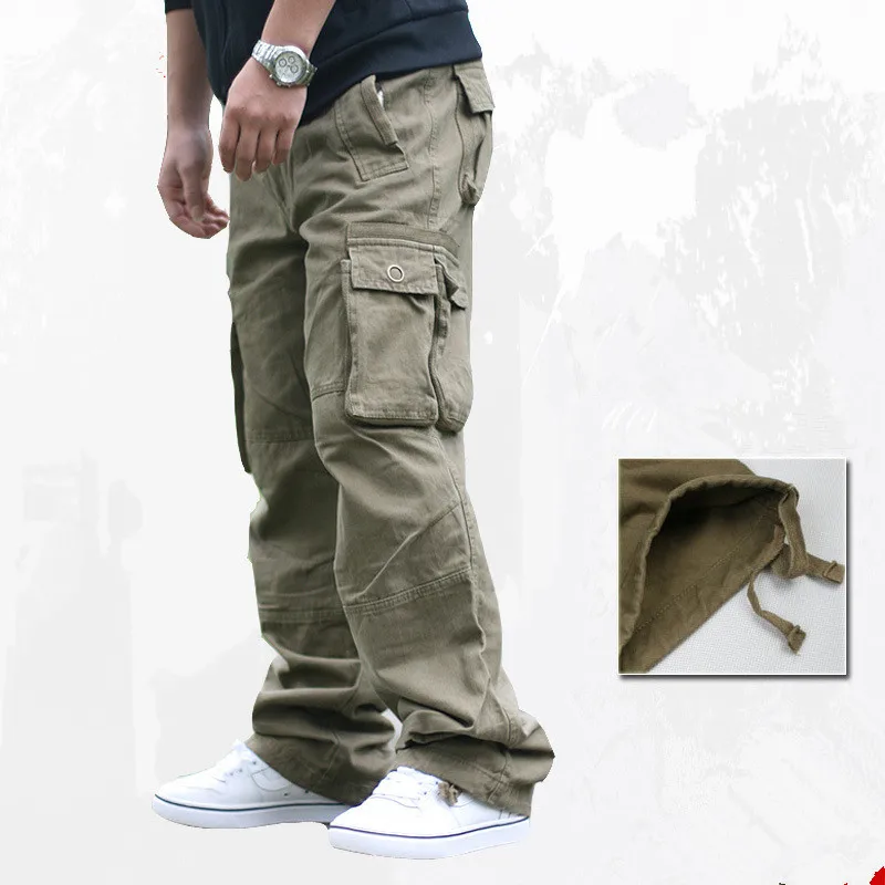 Spring Autumn Outdoor Army Military Tactical Cargo Pants Male Climbing ...