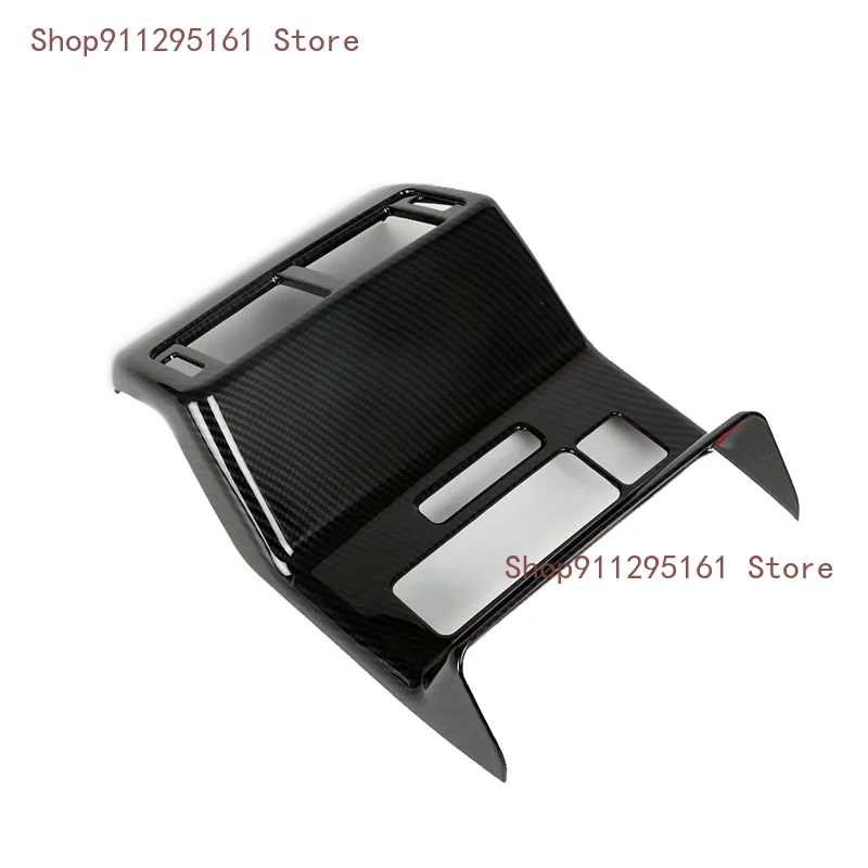 

Car Accessories For Land Rover Range Rover Velar 2017-2018 Carbon Fiber look Rear Row Air Conditioning Vent Outlet Frame Cover