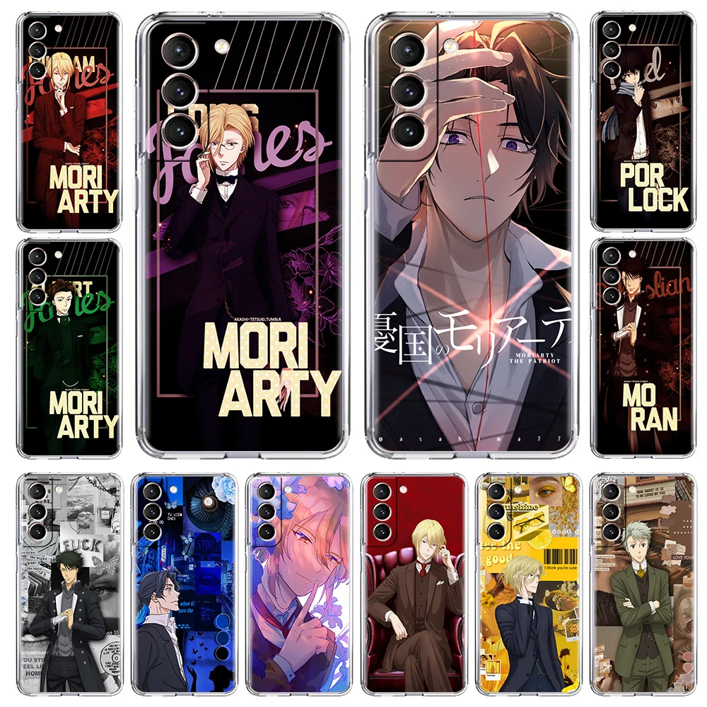 

Moriarty The Patriot Gift Phone Case For Samsung Galaxy S20 FE S21 Plus S10 S10E Note 20 Ultra 10 Lite M31 Silicone Clear Cover