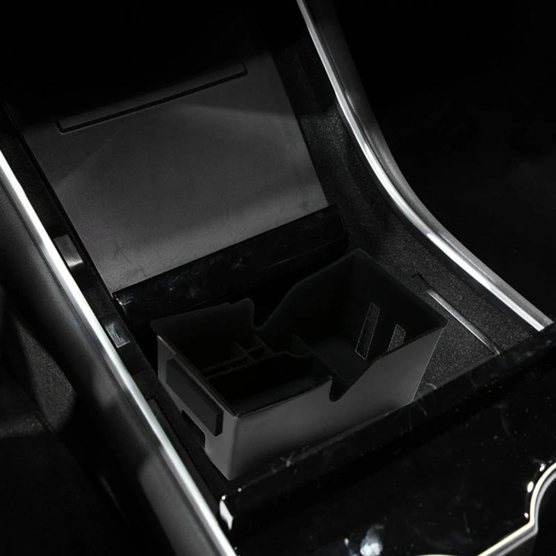 Автомобильный органайзер для центральной консоли лоток Tesla Model 3 2017 2019 аксессуары