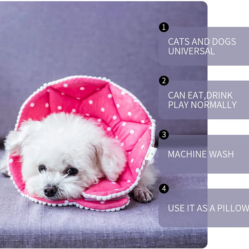 @ HE медицинский ошейник для домашних животных защита от укусов ошейники питомцев