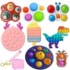 Силиконовый чехол для телефона, ключей, для хранения канцелярских принадлежностей, большой емкости, для канцелярских принадлежностей, с рисунком пузыри шт.