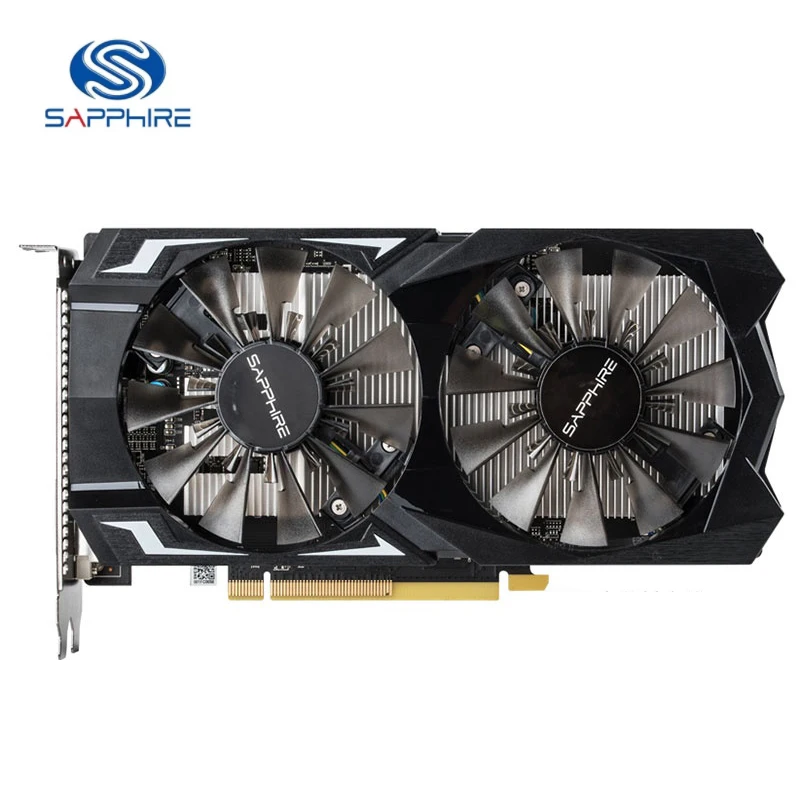 Видеокарты SAPPHIRE RX 460 4 Гб для AMD Radeon RX 460 бит GDDR5 DirectX 12 графический экран карты GPU компьютерная карта HDMI б/у