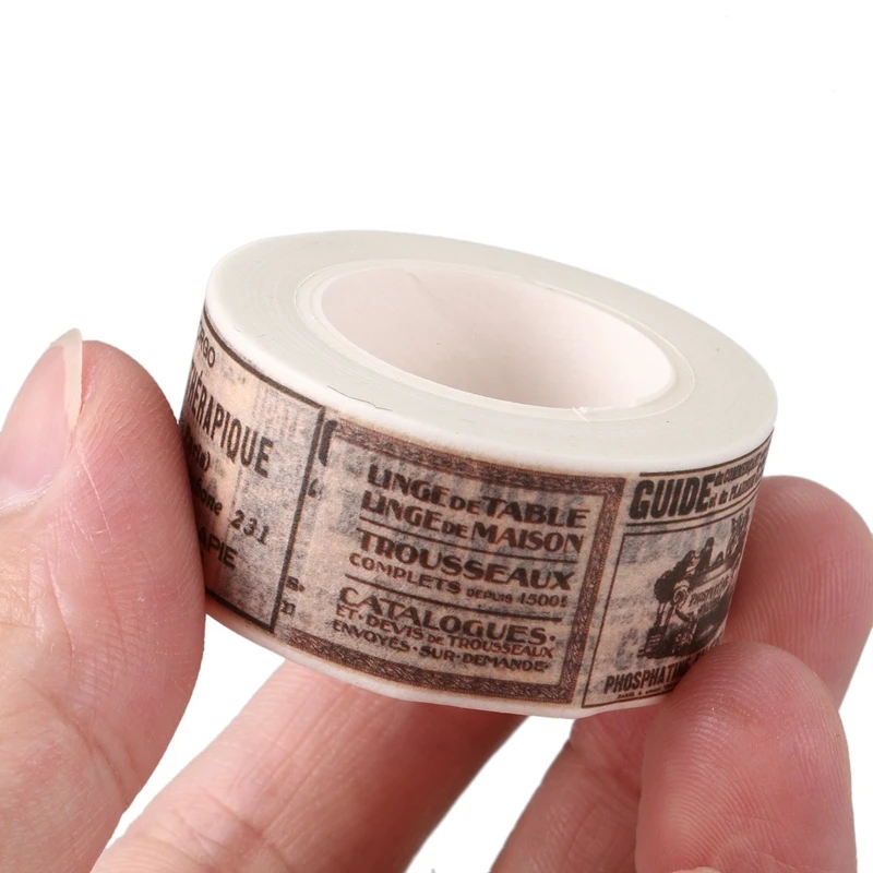 

11 Rolls Decorative Sticky Paper Masking Adhesive Tape Scrapbooking DIY, 10 Rolls 5M X 0.7cm & 1 Roll 2cm X 10M