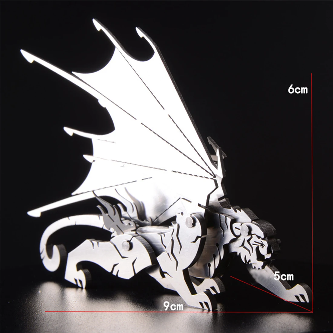 

DIY 3D Stainless Steel Puzzle Toy Assembly Model For Home Decor Metal Diy Assembly Model Toys - Flying Tiger