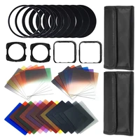 41 pcs square gradient lenses nd filter kit