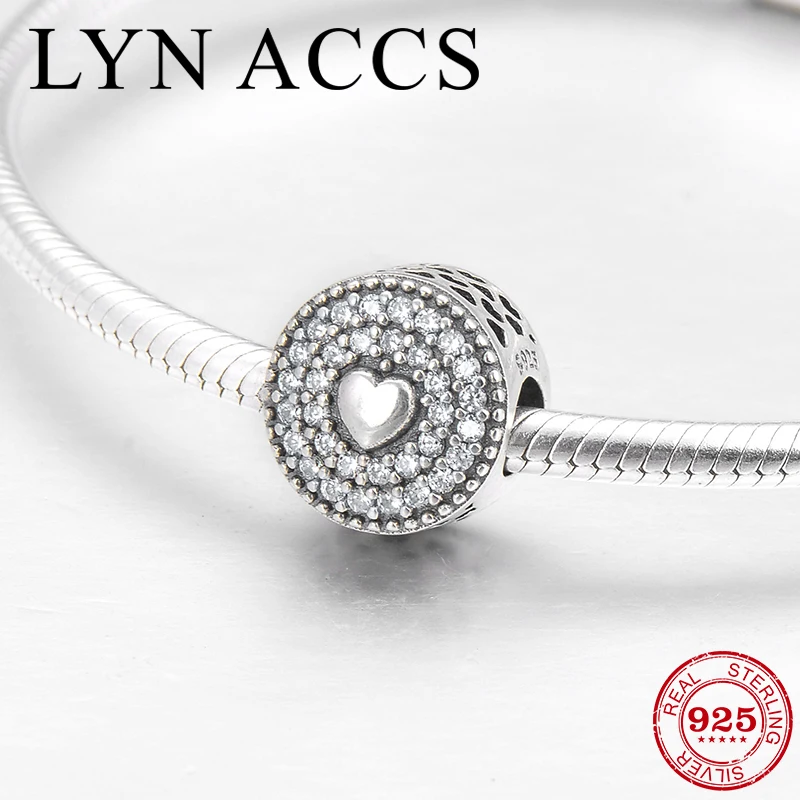 Праздничный подарок круглые 925 серебряные инкрустированные циркониевые