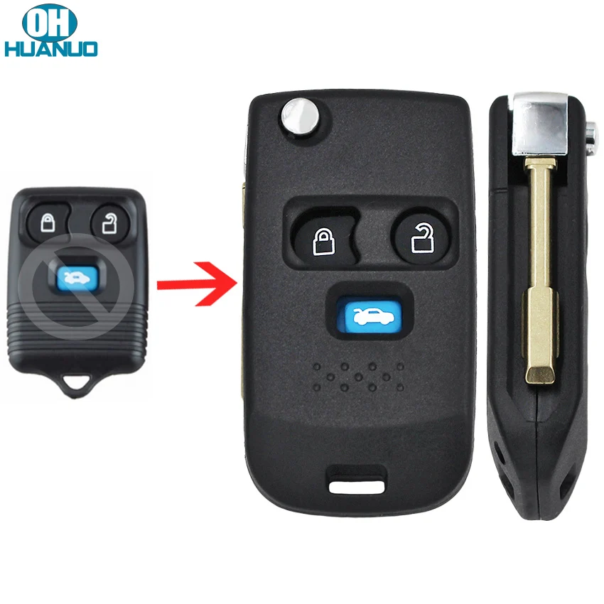 Модифицированный чехол для телефона с двумя кнопками Ford Trasnit Connect Maverick uncut FO21 blade |