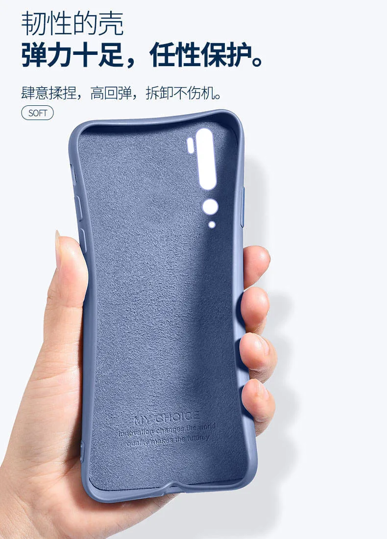 Для xiaomi mi Note 10 Pro чехол мягкий жидкий силиконовый тонкий кожаный чехол защитный чехол на заднюю панель для xiaomi mi CC9 Pro note10