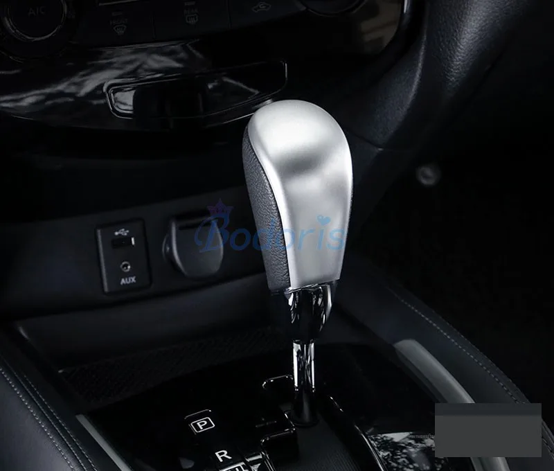 Передняя рука переключения Шестерни Ручка обложка декоративный отделка хром