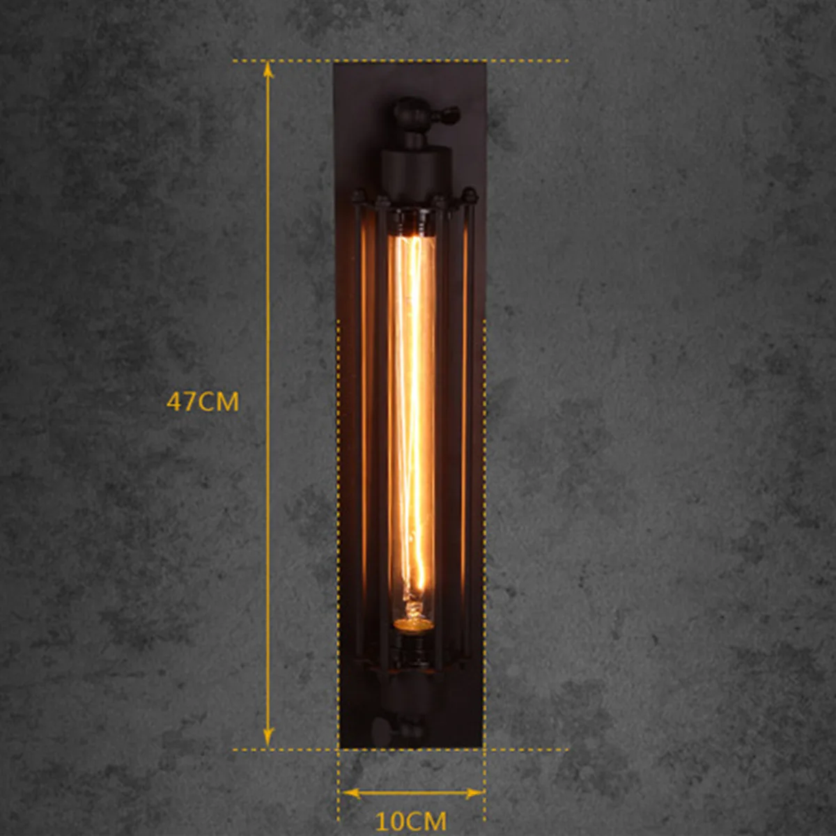 E27 креативный винтажный настенный светильник в стиле ретро для современного