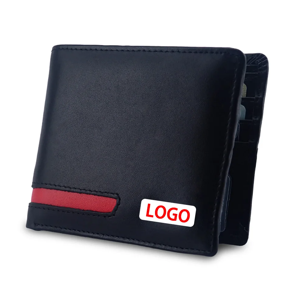 Кошелек из натуральной кожи мужские кошельки Короткий Мужской кошелек держатель