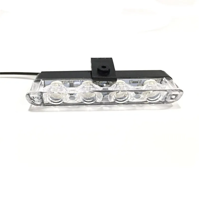 

Car 12V 16W ABS High Power PC Emergency Bar Police Warning Affordable strobe lights LED Flash Vision Dash 16 LED Lighting