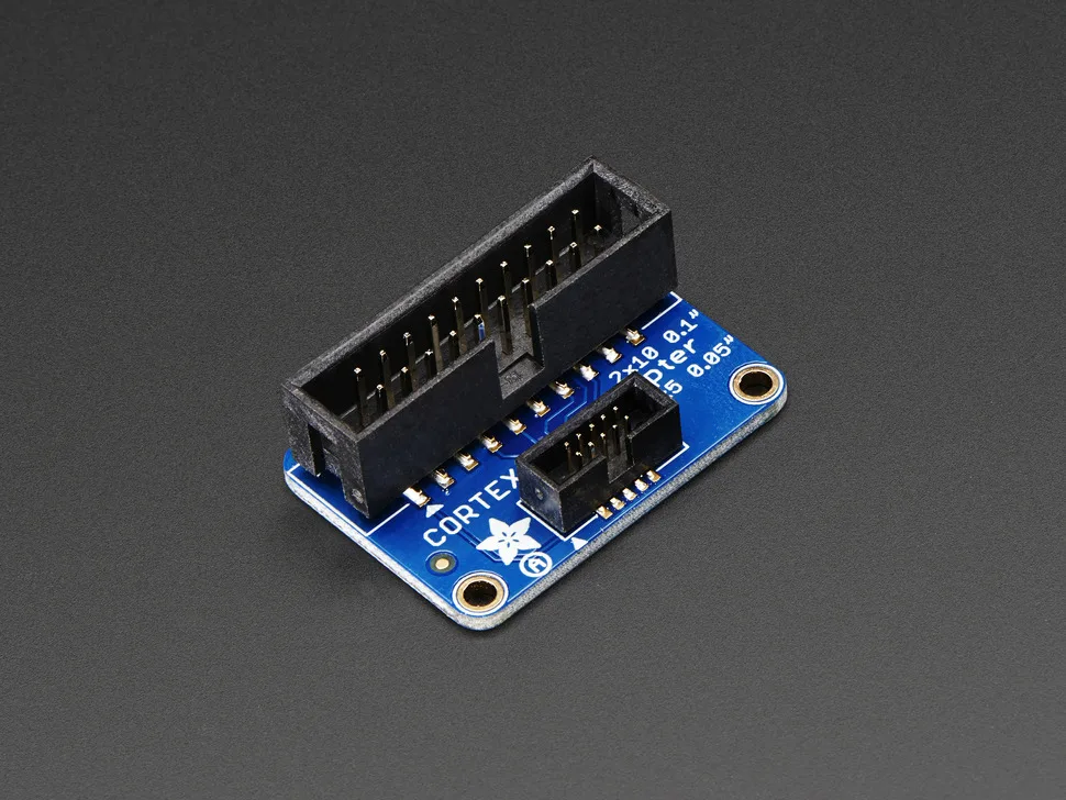 JTAG Adapter Board 20-pin 2.54mm to 10-pin 1.27mm Supports JLINK SWD