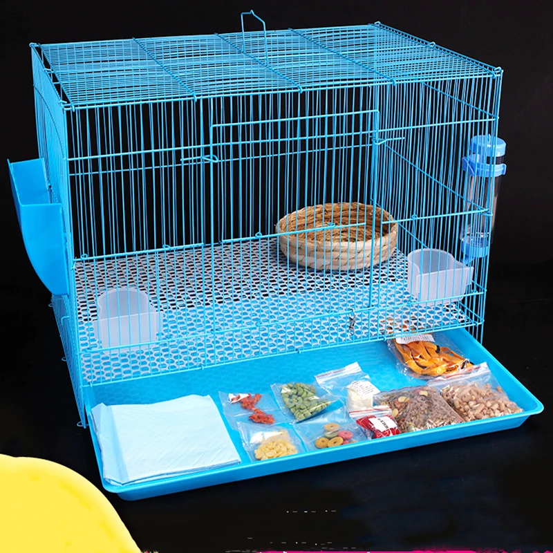 Клетка для кроликов автоматически очищает очень большие предметы размножения в