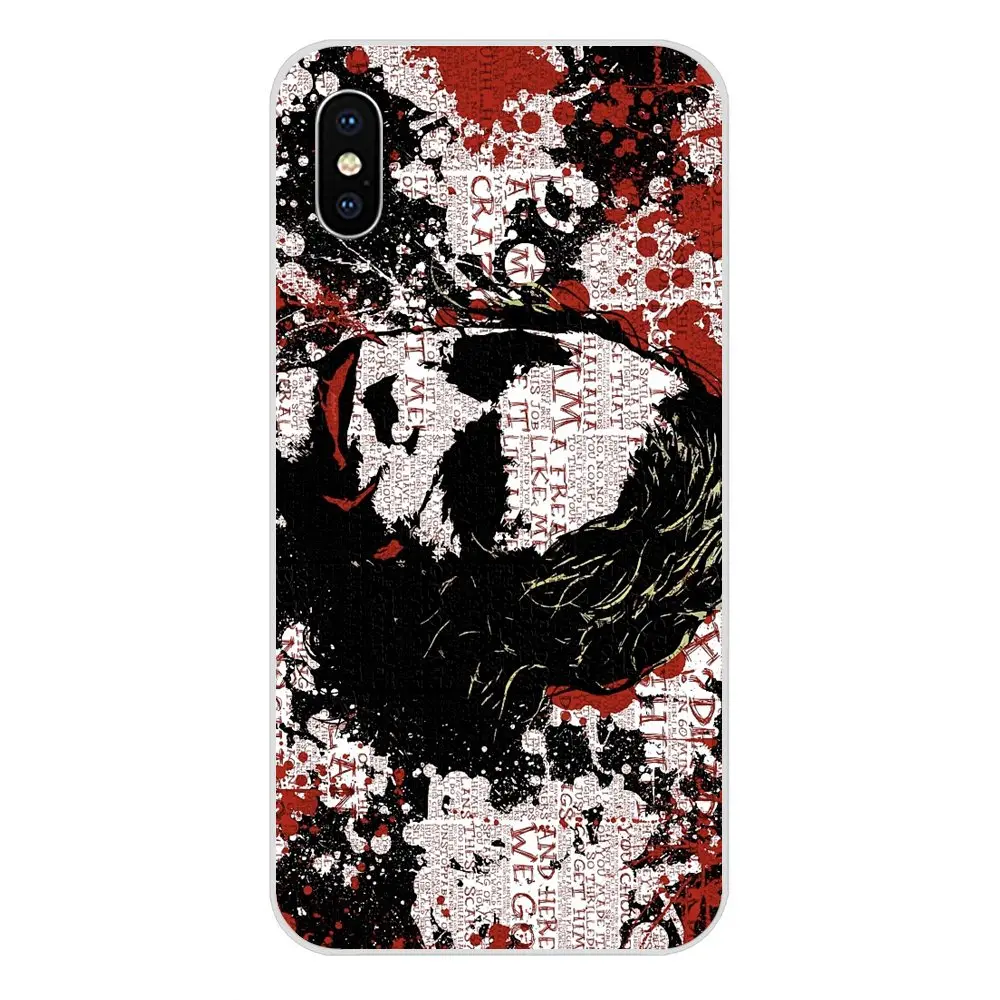 TPU Coque Case Capa The Joker Quotes Print For Samsung Galaxy Note 5 8 9 S3 S4 S5 S6 S7 S8 S9 S10 5G mini Edge Plus Lite | Мобильные