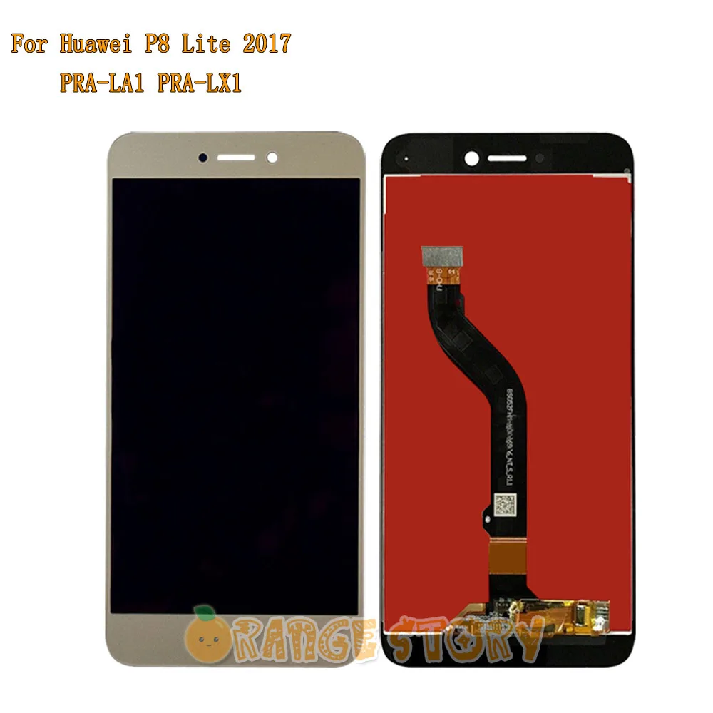 Деталь для ремонта полный ЖК дисплей сенсорный экран Huawei P8 Lite 2017 Φ/honor 8 lite Φ +