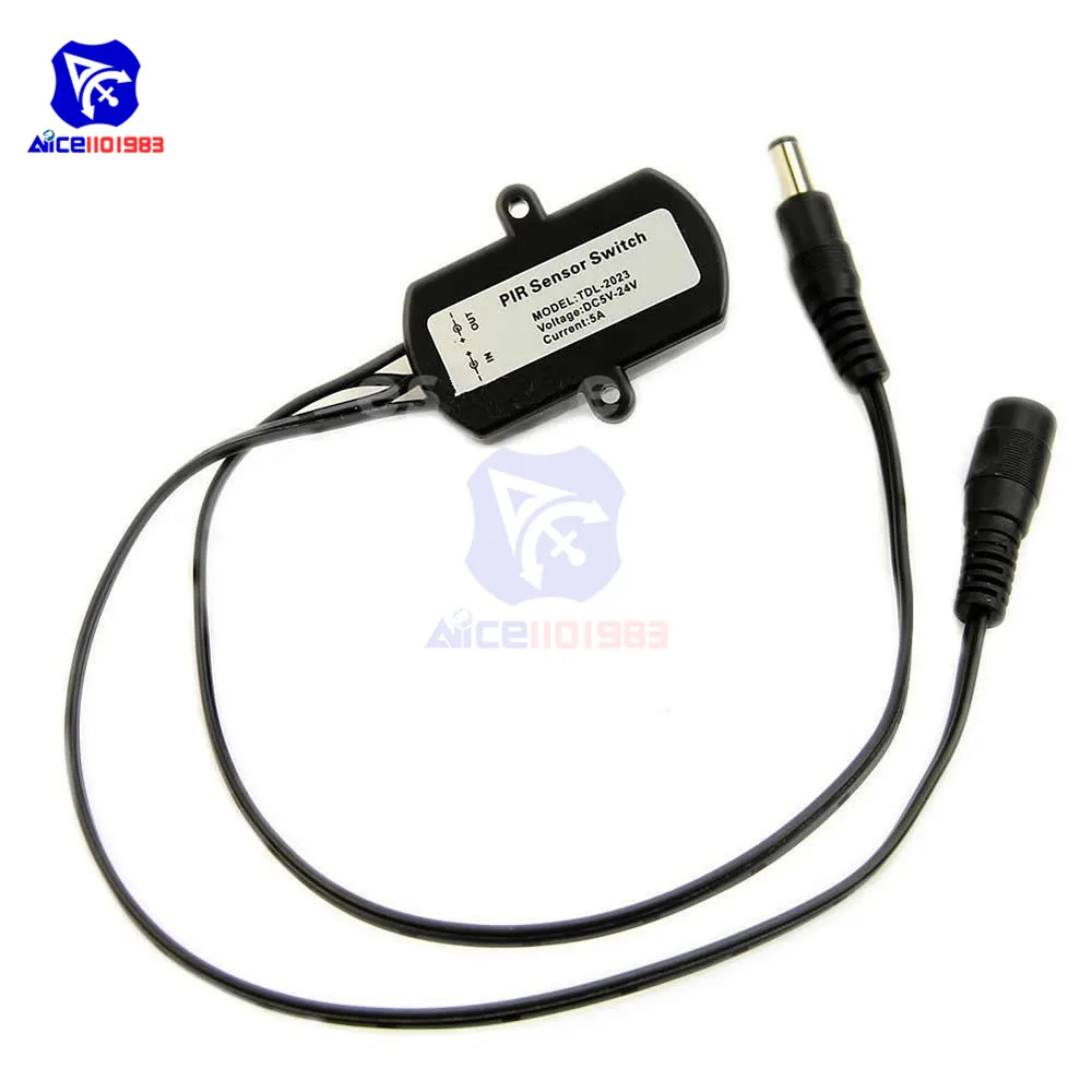 Diymore мини инфракрасный датчик движения из PIR детектор переключатель Датчик