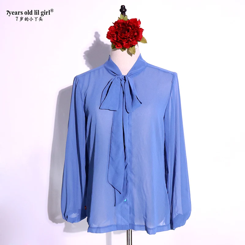 Повседневный итальянский шифоновый топ на бретелях с длинным рукавом HA14 |