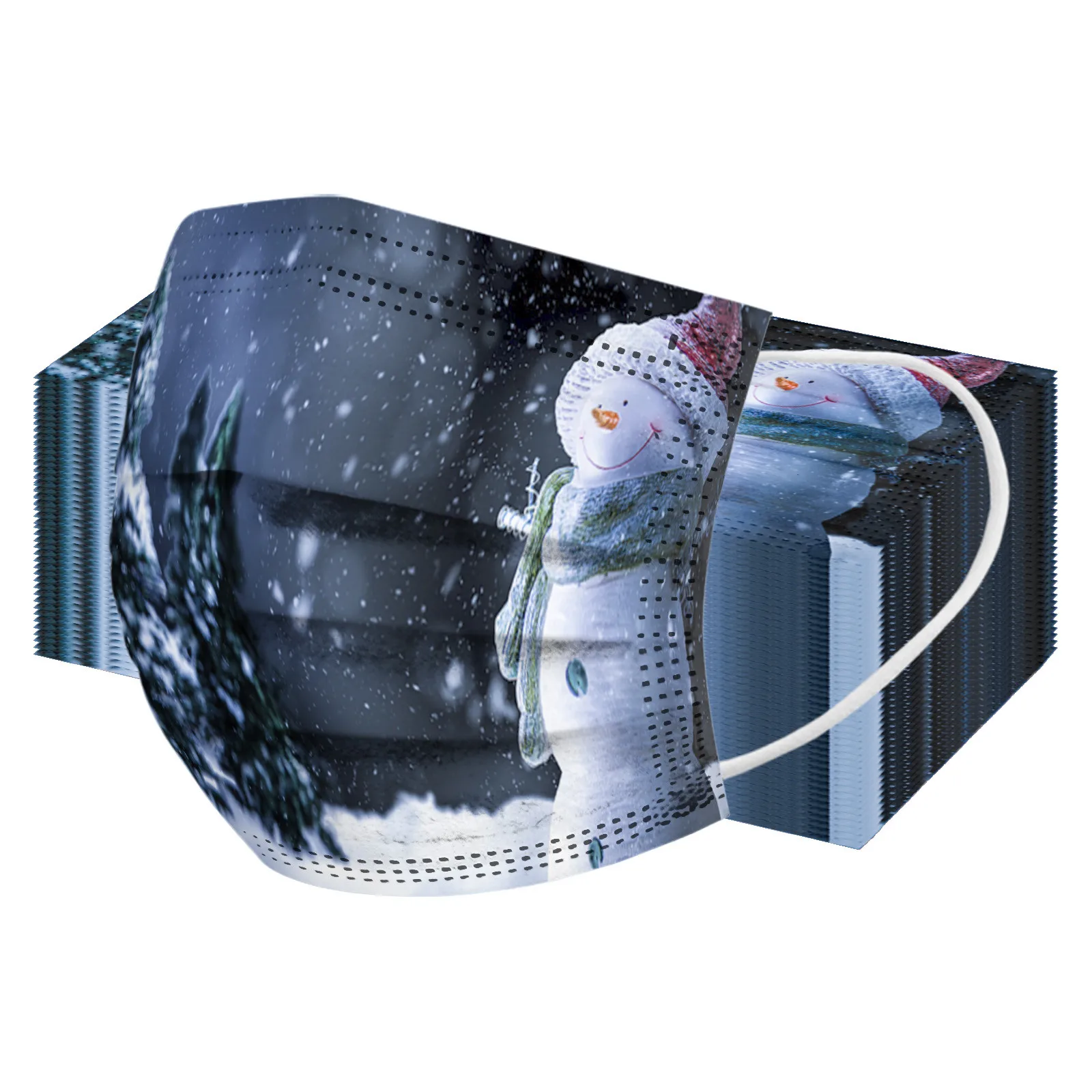 

50 шт., одноразовая маска для лица для взрослых и мужчин