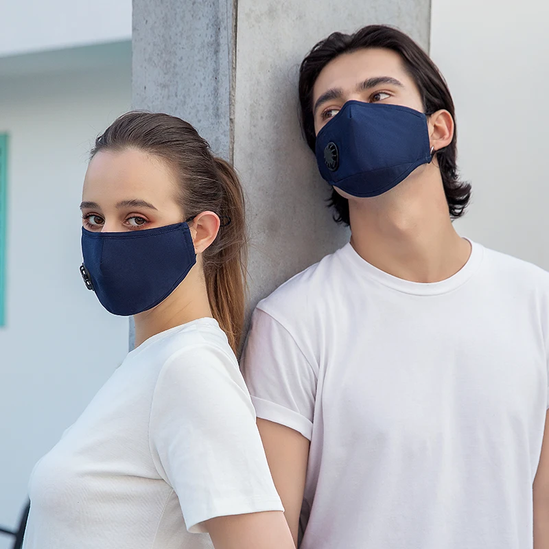 

Reusable Breathable Washable Mask with Filters Fabric Adult Mouth Cover Washable Reusable Mouth Mask