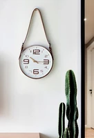 nordic belt wall clock silent quartz clock wall watches home decor living room best selling 2022 products horloge decor