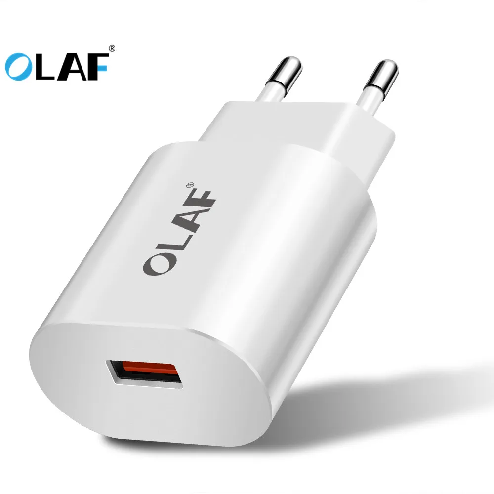 Olaf QC 3 0 USB зарядное устройство для Xiaomi mi 9 быстрое 4 супер iPhone XS MAX 7 сотового