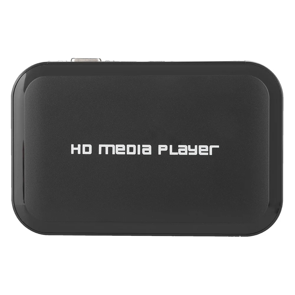 Медиаплеер Mini Full HD автовоспроизведение 1080P USB внешний HDD медиаплеер для SD-диска VGA