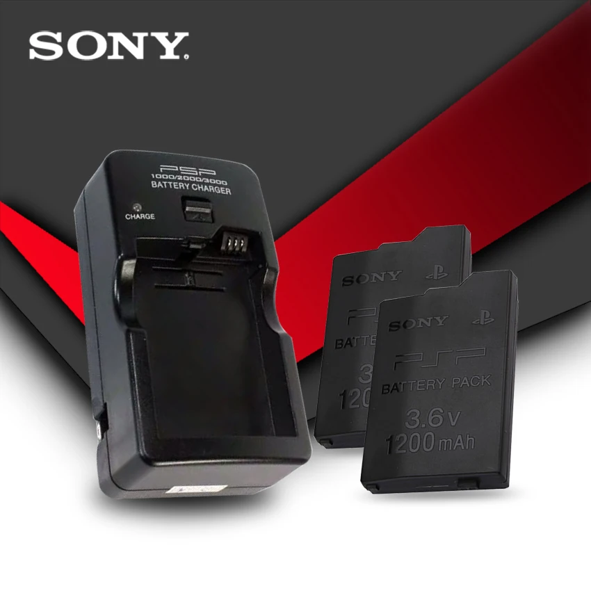 2 шт. для Sony PSP 2000 3000 геймпад PlayStation портативный контроллер сменные батареи и