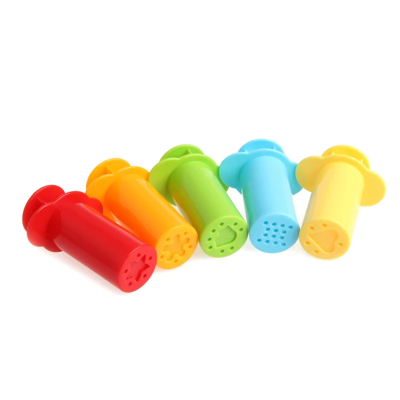 

5Pcs Colorful Clay Mold Kit Tools Plasticine DIY Tool Set Educational Funny Toy P15C