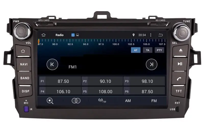 8 &quotАвтомобильный dvd-плеер на основе Android с BT GPS WI-FI автомобильные ПК/мультимедиа