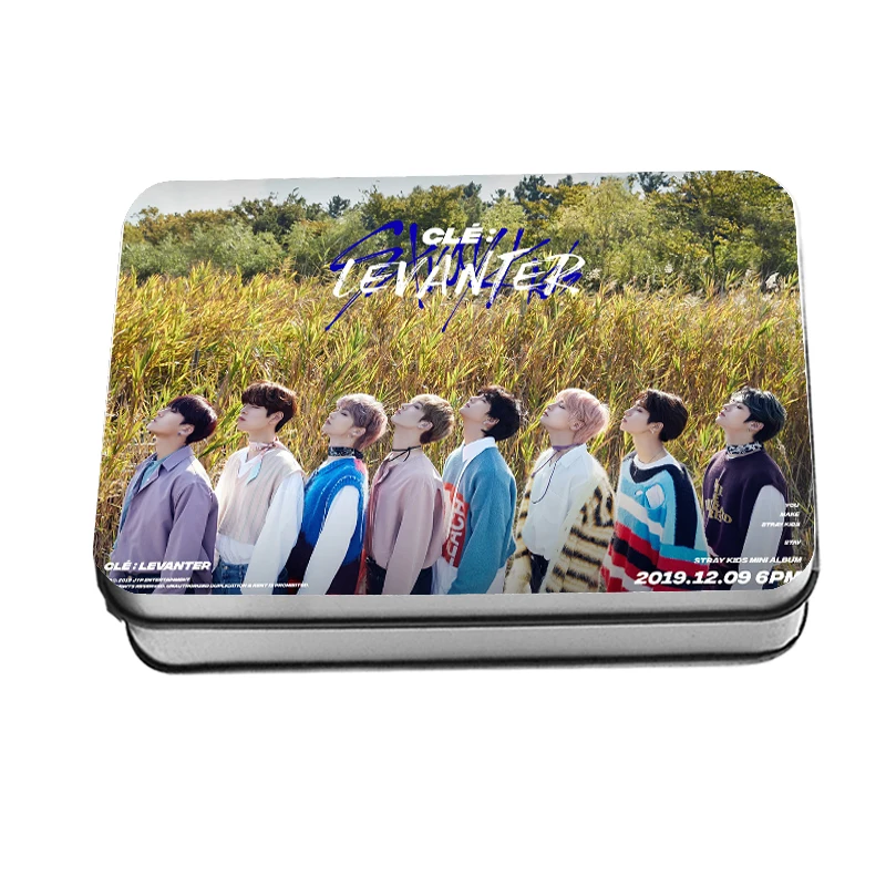 Kpop Stray Kids 5 й мини альбом &ltCle : LEVANTER&gt Polaroid Photo Lomo Cards K POP Fans коллекция металлическая