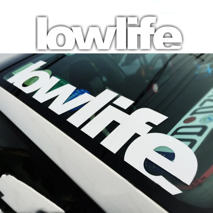 Автомобильный Стайлинг виниловые наклейки забавные Предупреждение письмо Brass Ring