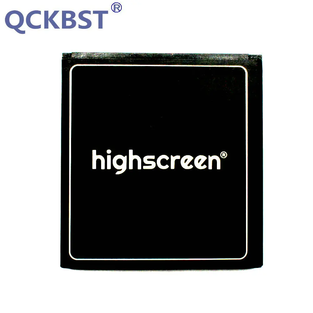 1600mAh (57*54*4mm) Высокое качество запасная батарея для мобильного телефона Highscreen Zera F