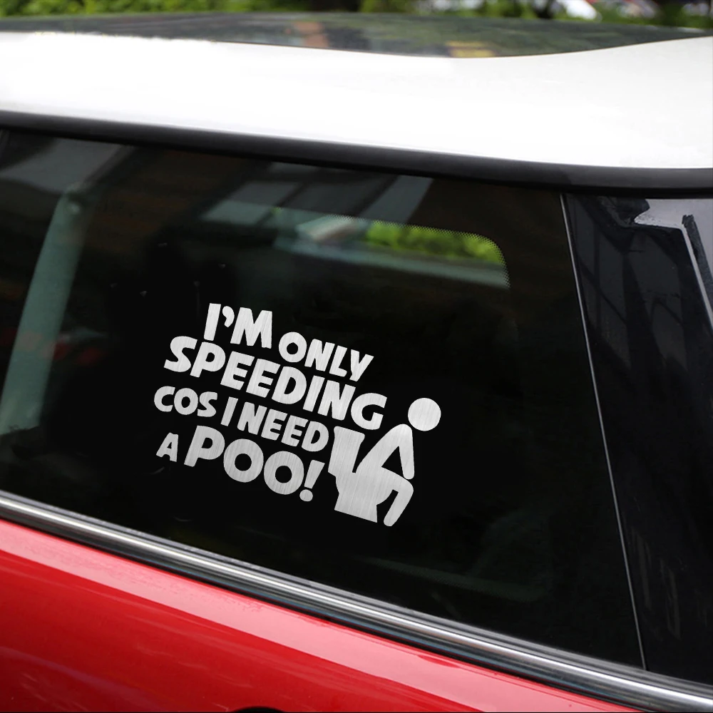 Я только превышение скорости потому что мне нужны наклейки на бампер для