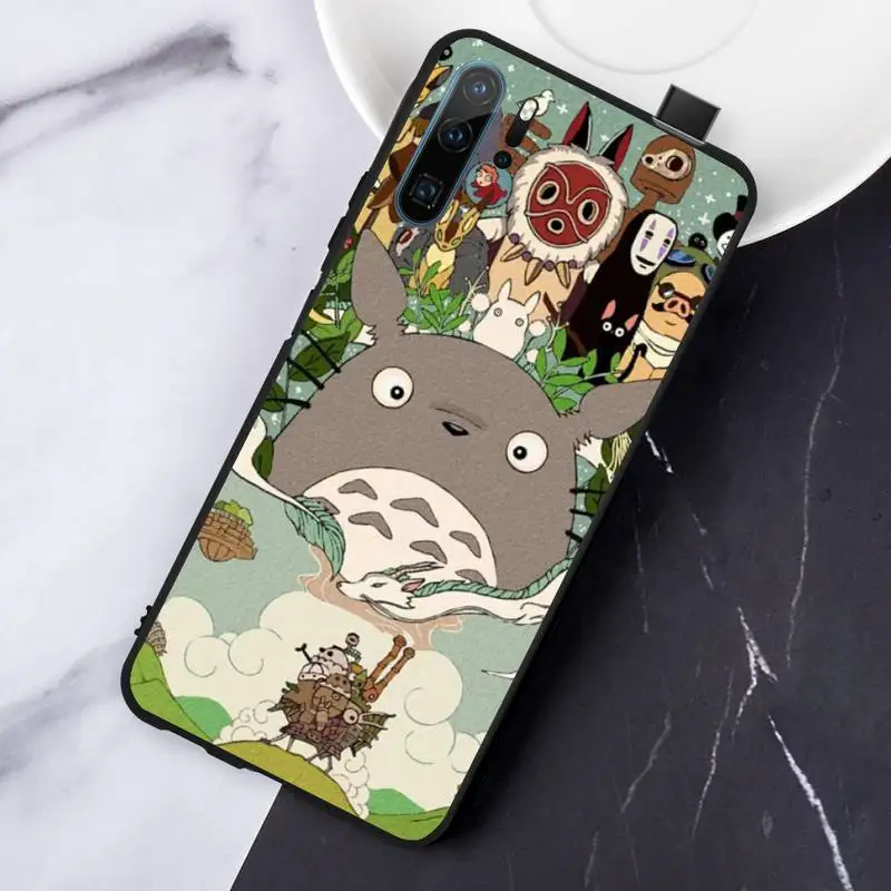 

Miyazaki Hayao Japan anime Phone Case For Huawei honor Mate P 10 20 30 40 Pro 10i 9 10 20 8 x Lite