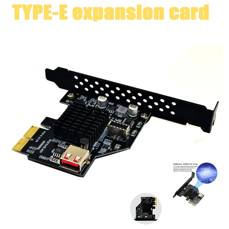 

USB 3.0 PCI-E плата-адаптер с 2 портами USB 3,1, 20 контактов