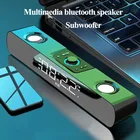 Динамик SH16 портативный, со светодиодный ным дисплеем, саундбар, Bluetooth, динамик для домашнего кинотеатра, для компьютера, настольного телевизора, мультимедиа, громкий динамик