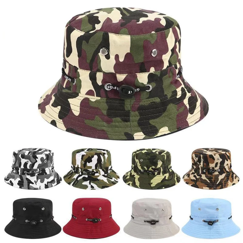 Горячая Распродажа мужские и женские уличные солнечные шапки складные дорожные