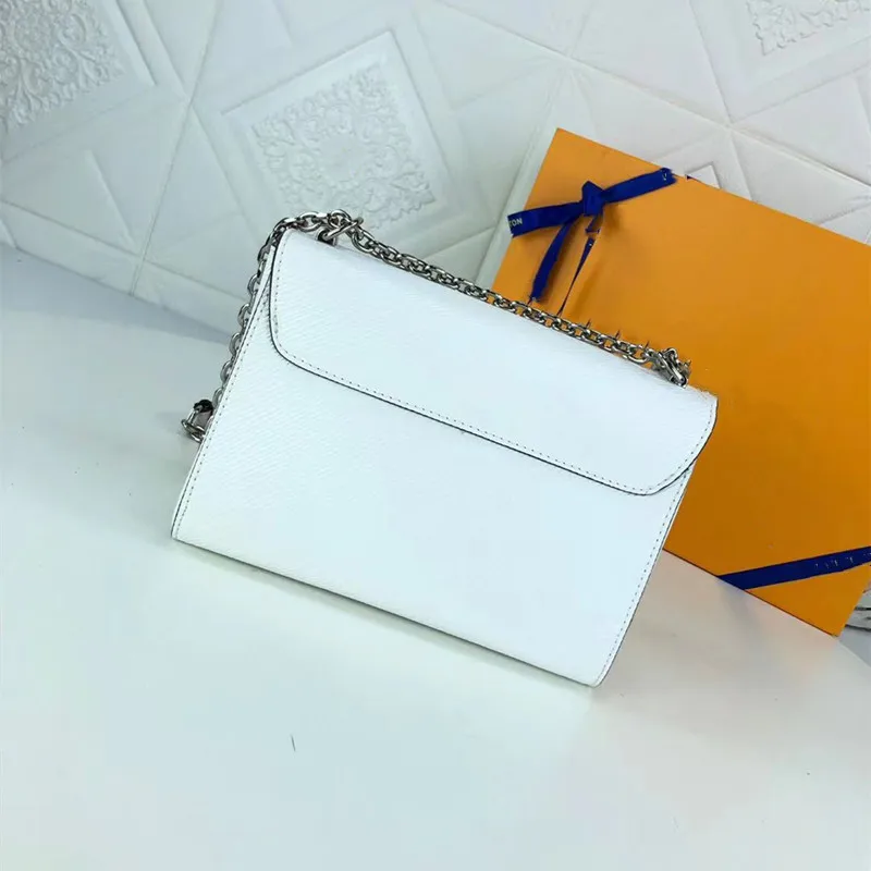 

Luxury Famous Designer Brand Logo Women Leather Handbags High Quality Genuine Leather Chain Shoulder Messenger Bags