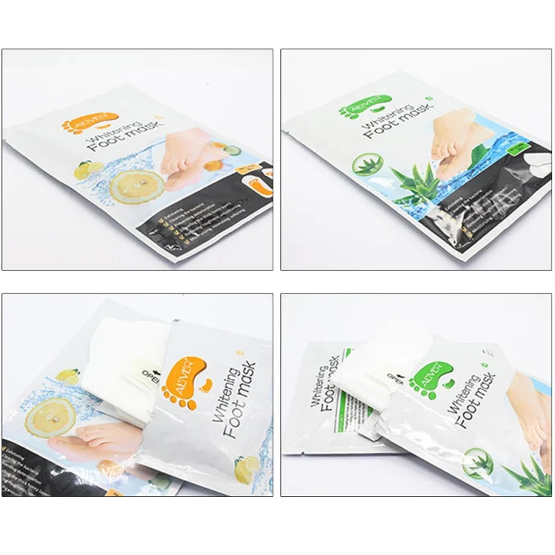 1 пара отшелушивающая пилинг маска для ног отбеливание увлажнение гидрация Уход