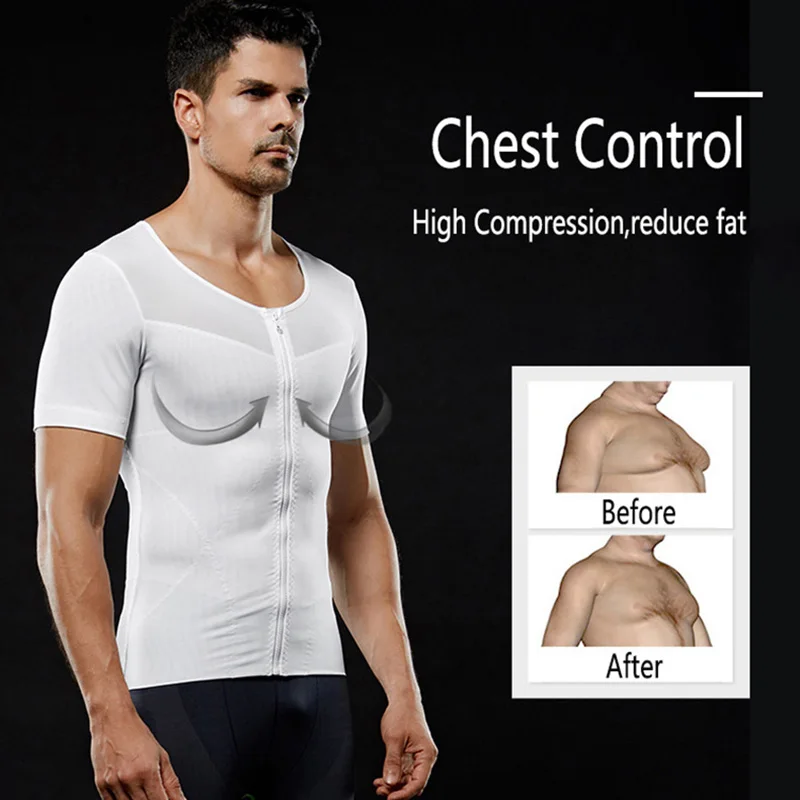 Мужские корсеты для коррекции фигуры топы похудения Корректирующее белье