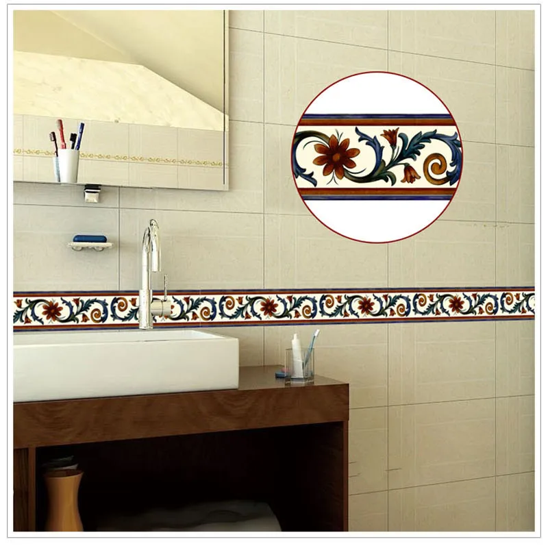 3D настенные наклейки для кухни декор комнаты угловой самоклеящийся ПВХ наклейка