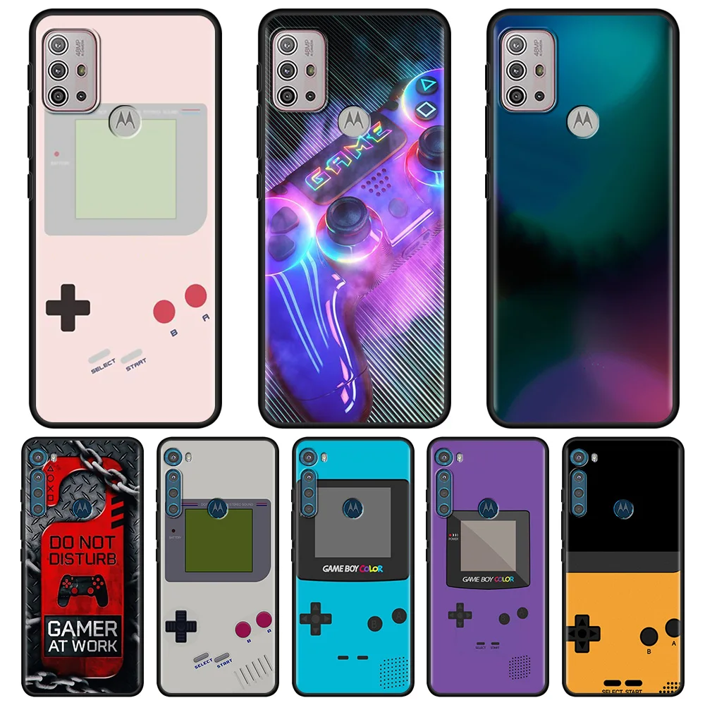 

Game Console Switch For MOTOROLA One Fusion Case for Moto G10 G9 G8 Plus Play Power One G20 G30 G40 G50 G60 Edge 20 Phone Shell