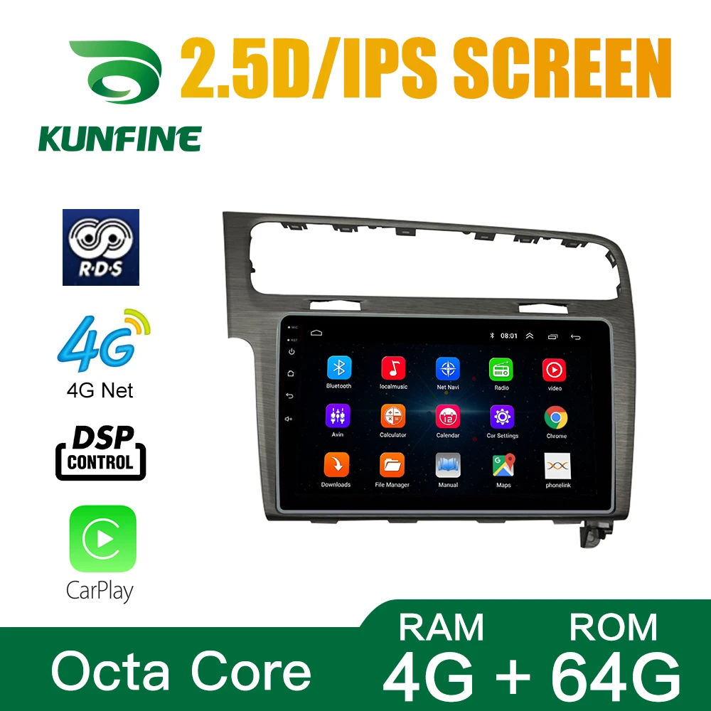 Восьмиядерный автомобильный DVD плеер Android 10 0 GPS навигация автомобильная