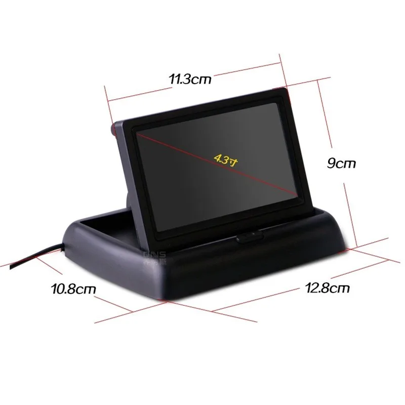 4 3 дюймов Автомобильный складной для контроля уровня сахара в крови с парковки