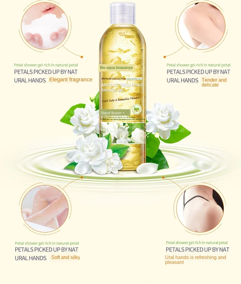 Body Wash Lotion 250ML Shower Gel Female Bath Jasmine Essence Male Skin Care Whitening Moisturizing Nourishing Fragrant Womens P