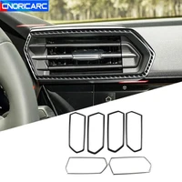 car styling ac front air outlet frame sticker cover trim for audi a3 2021 air vent stainless steel interior accessories
